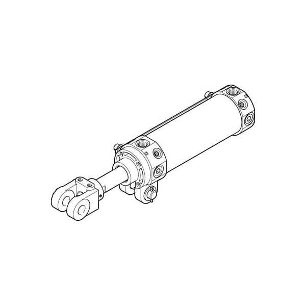 Festo Hinge Cylinder DWC-63-150-Y-A DWC-63-150-Y-A - main